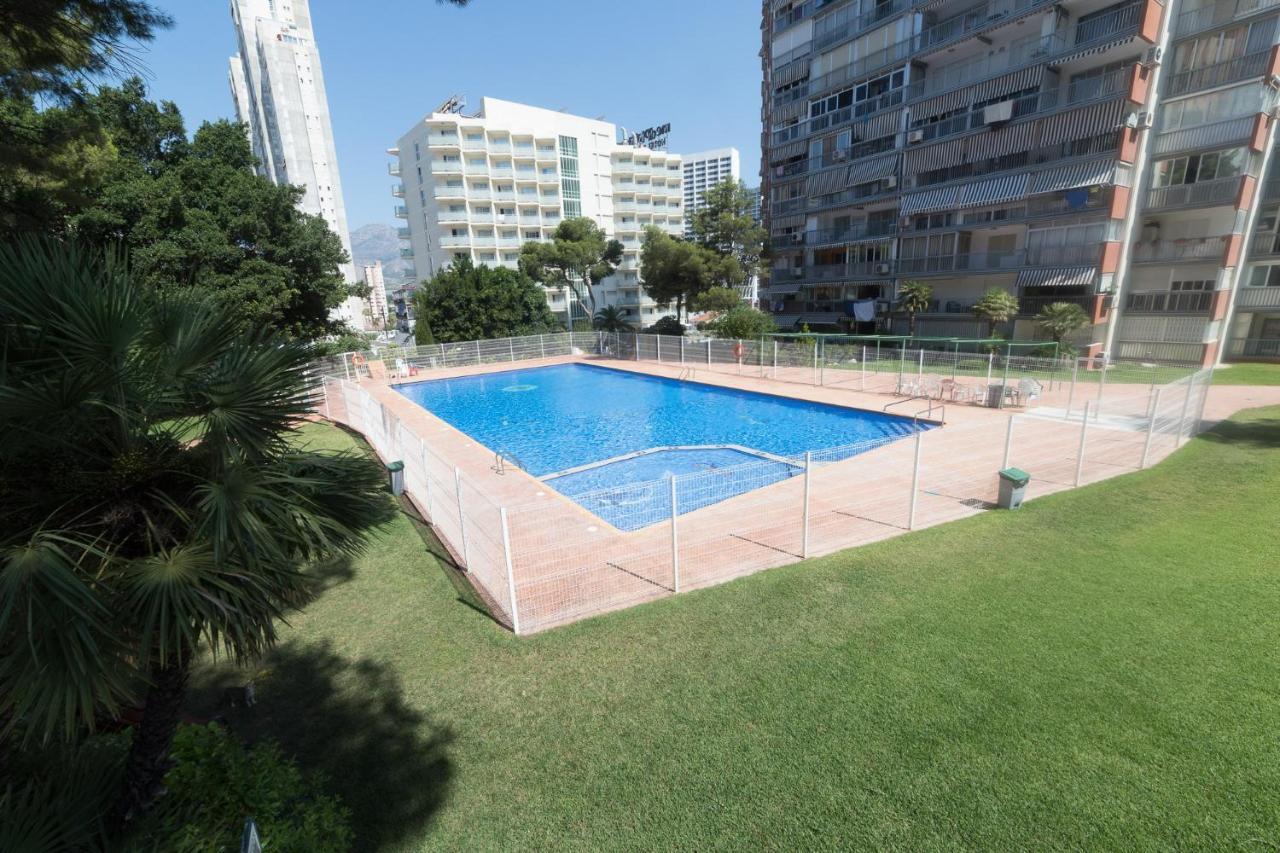Moonkey - Apto Paris Con Piscina Y Parking Lägenhet Benidorm Exteriör bild